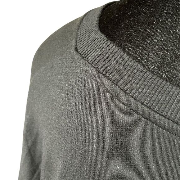 Athleta Charcoal Threadlight Asym Relaxed Long Sleeve Tunic Size Large - Picture 6 of 8